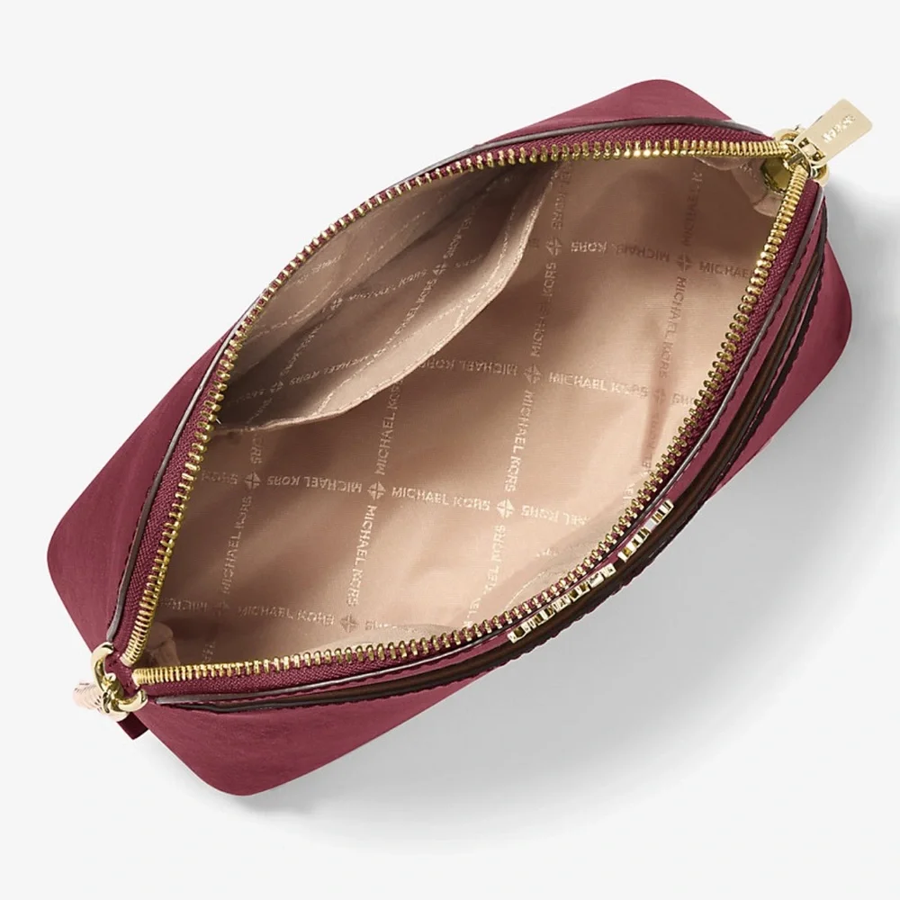 MICHAEL KORS
Jet Set Travel Medium Dome Crossbody Bag
Oxblood 
NWT - Picture 2 of 16